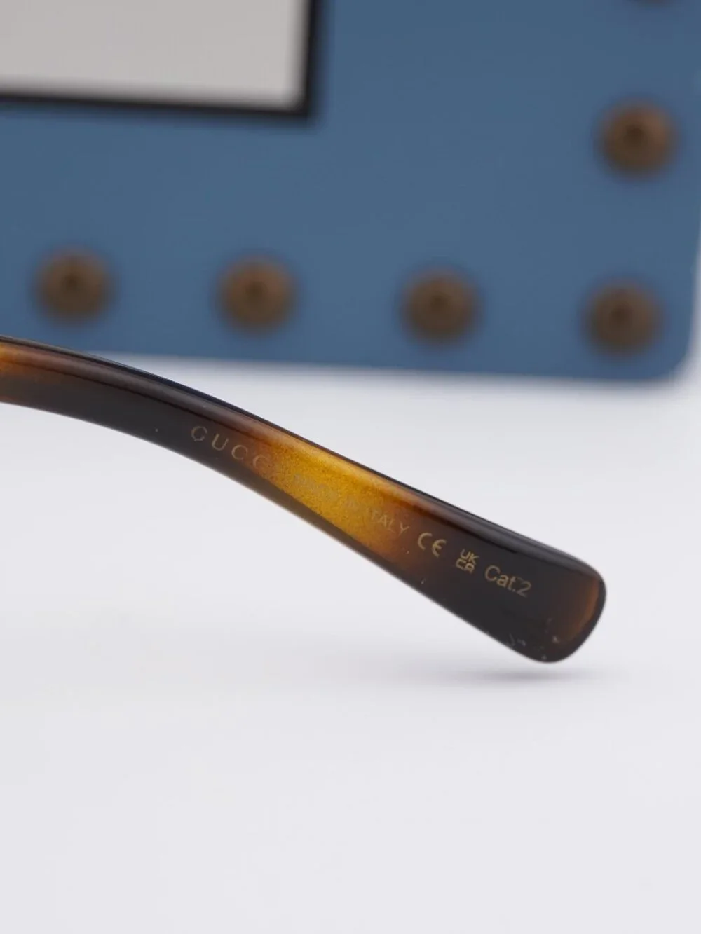 Gucci GG0979S 002 Square Sunglasses - Havana\Brown